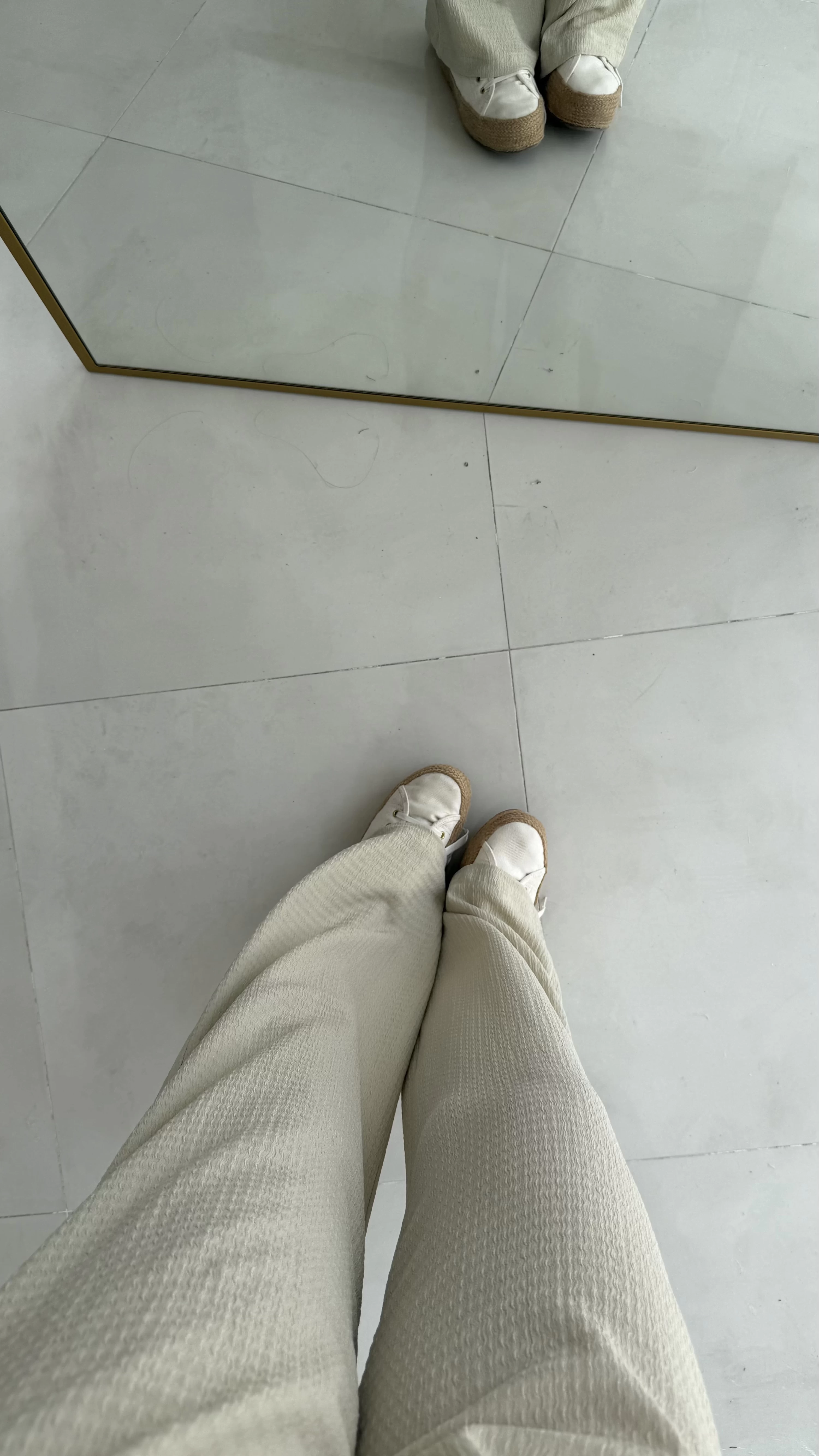Ru Bürümcük Pantolon Taş - 4023