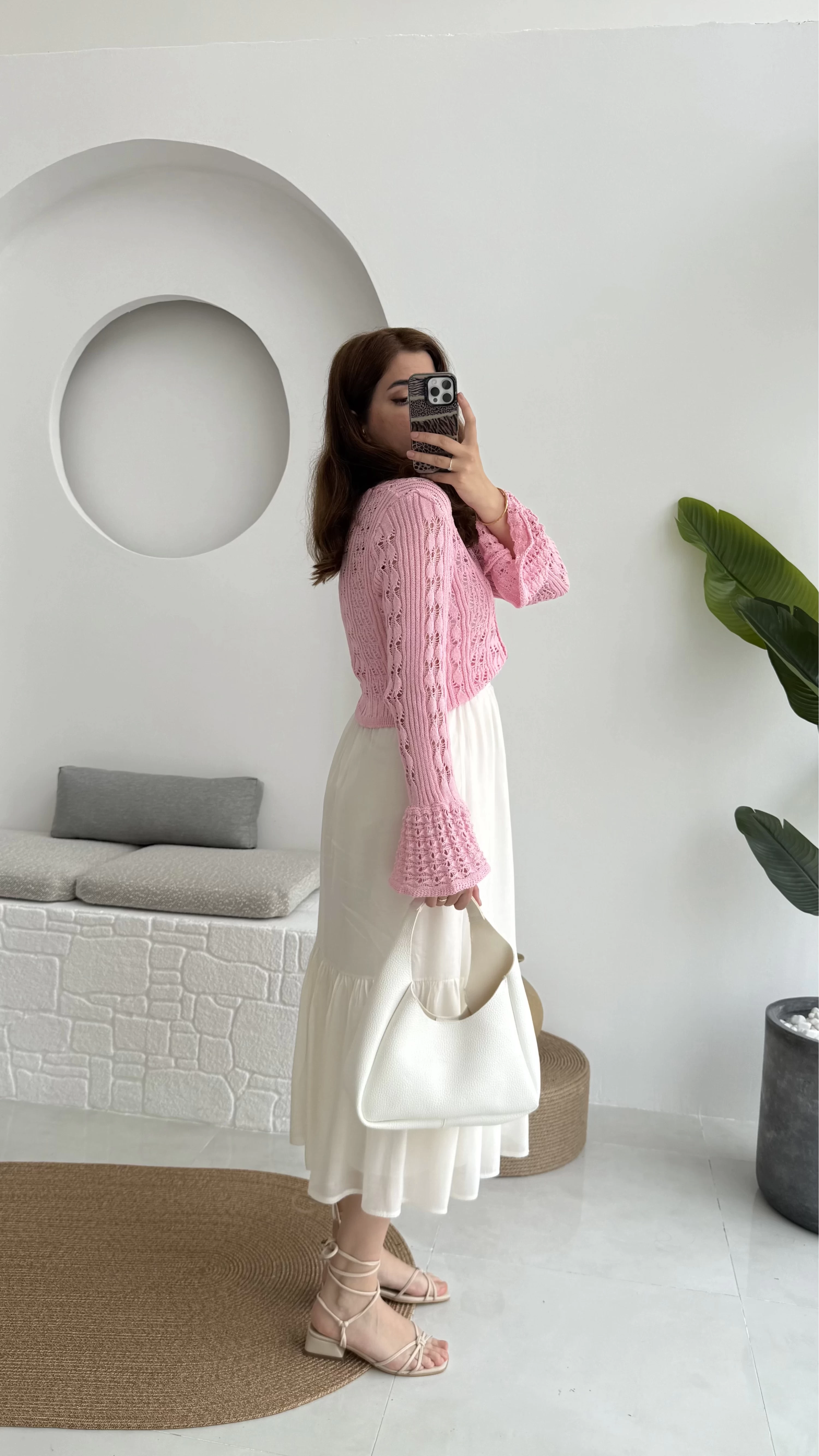 Sister Renkli Hırkalar Pembe