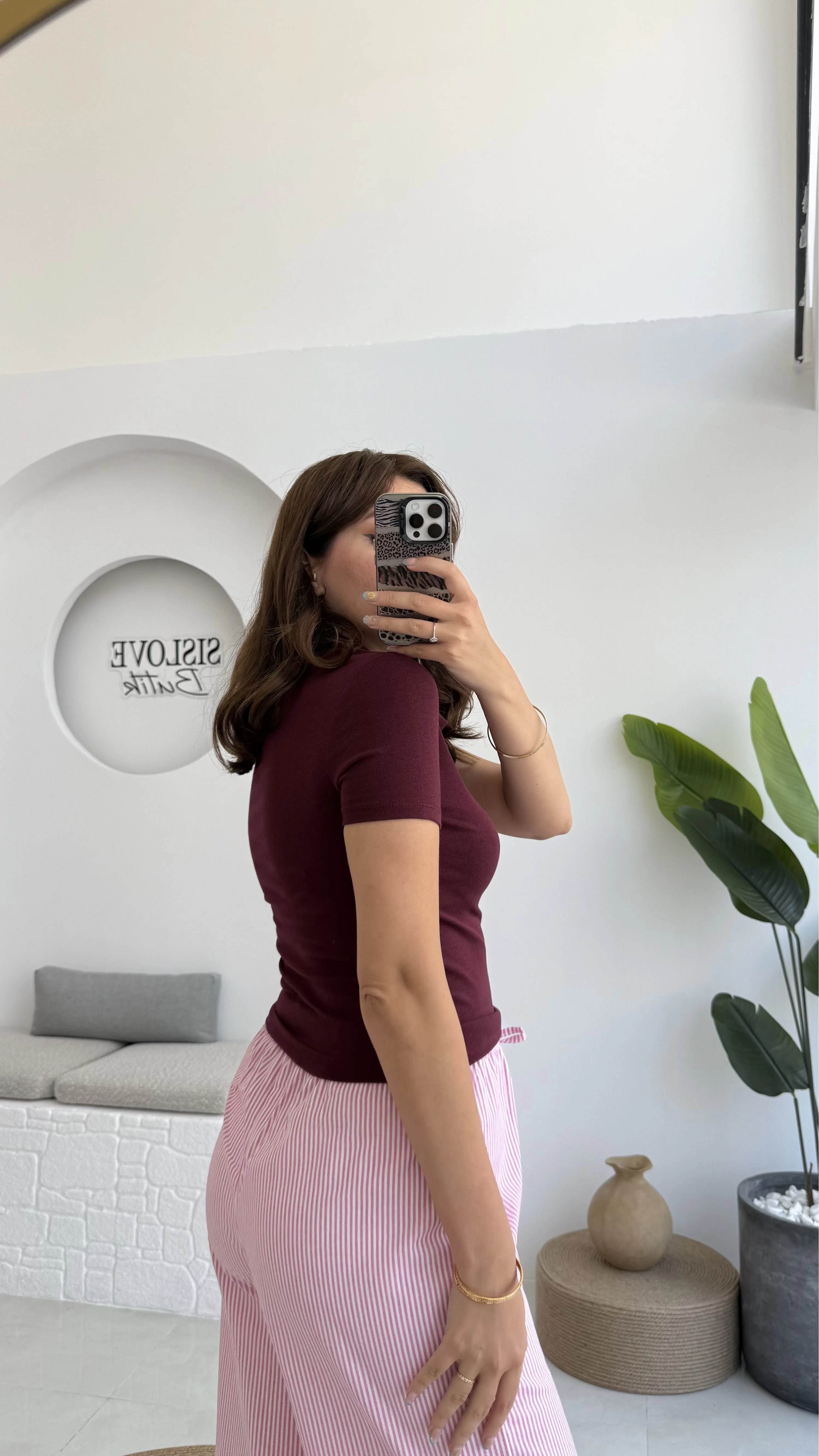 Sugar Polo Yaka Kısa T-shirt - Bordo