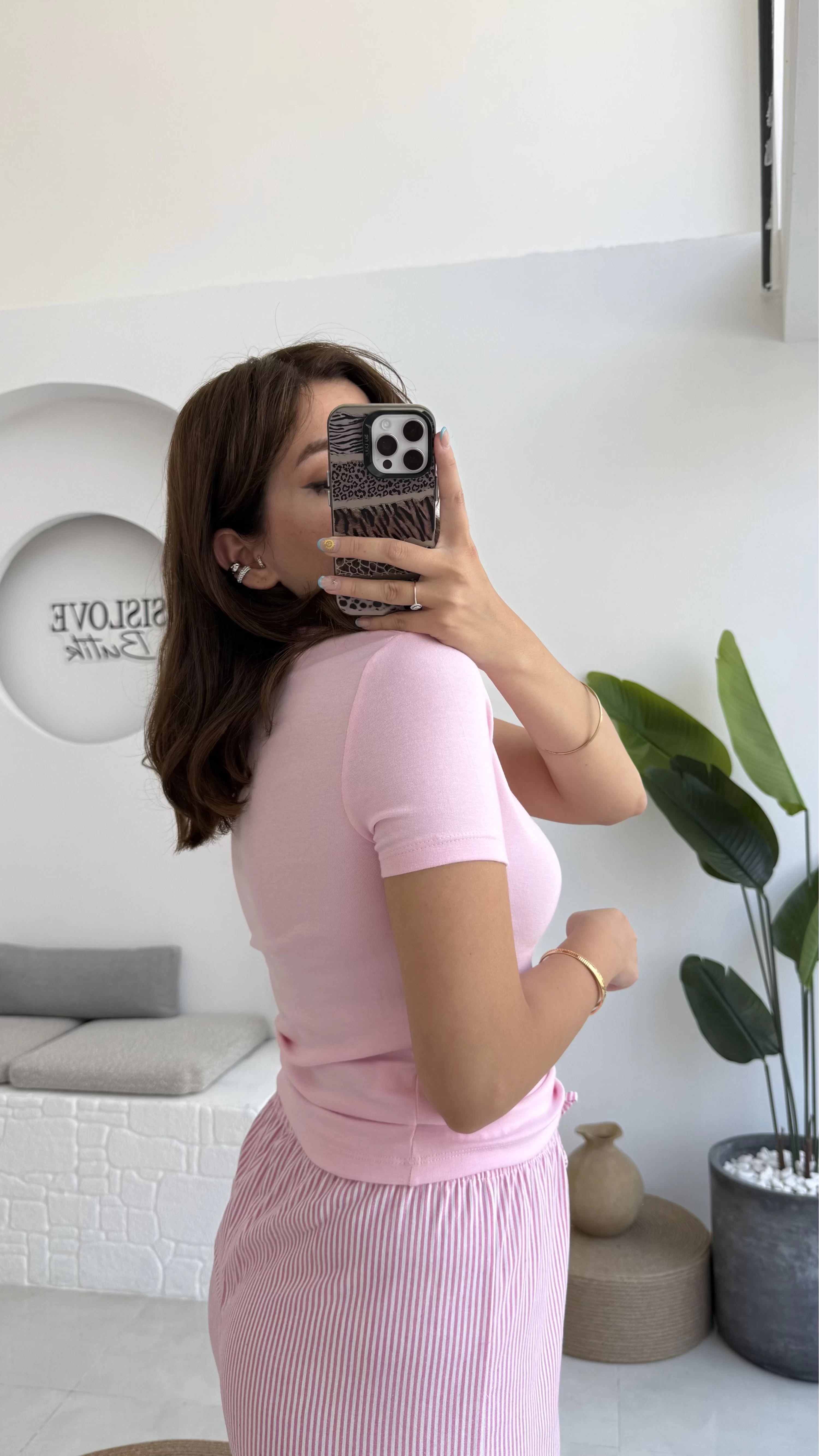 Sugar Polo Yaka Kısa T-shirt - Pembe