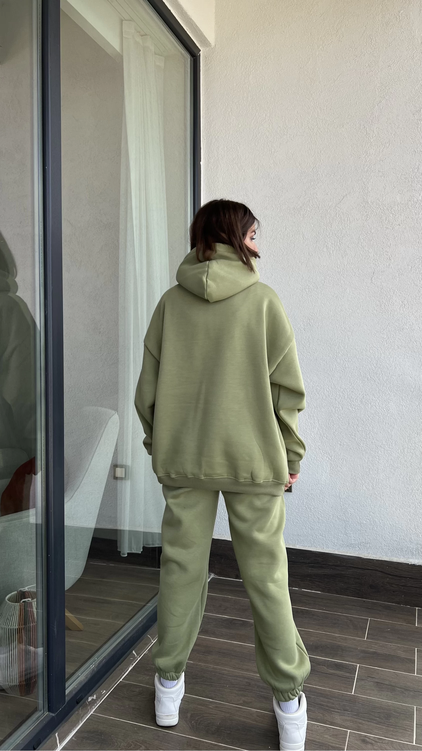 UCL Oversize Sweat Takım Yeşil