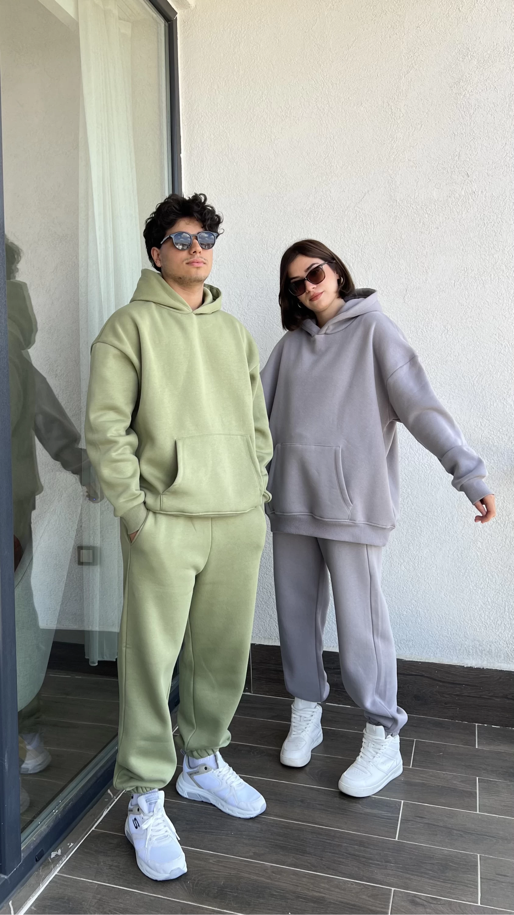 UCL Oversize Sweat Takım Uzay Grisi