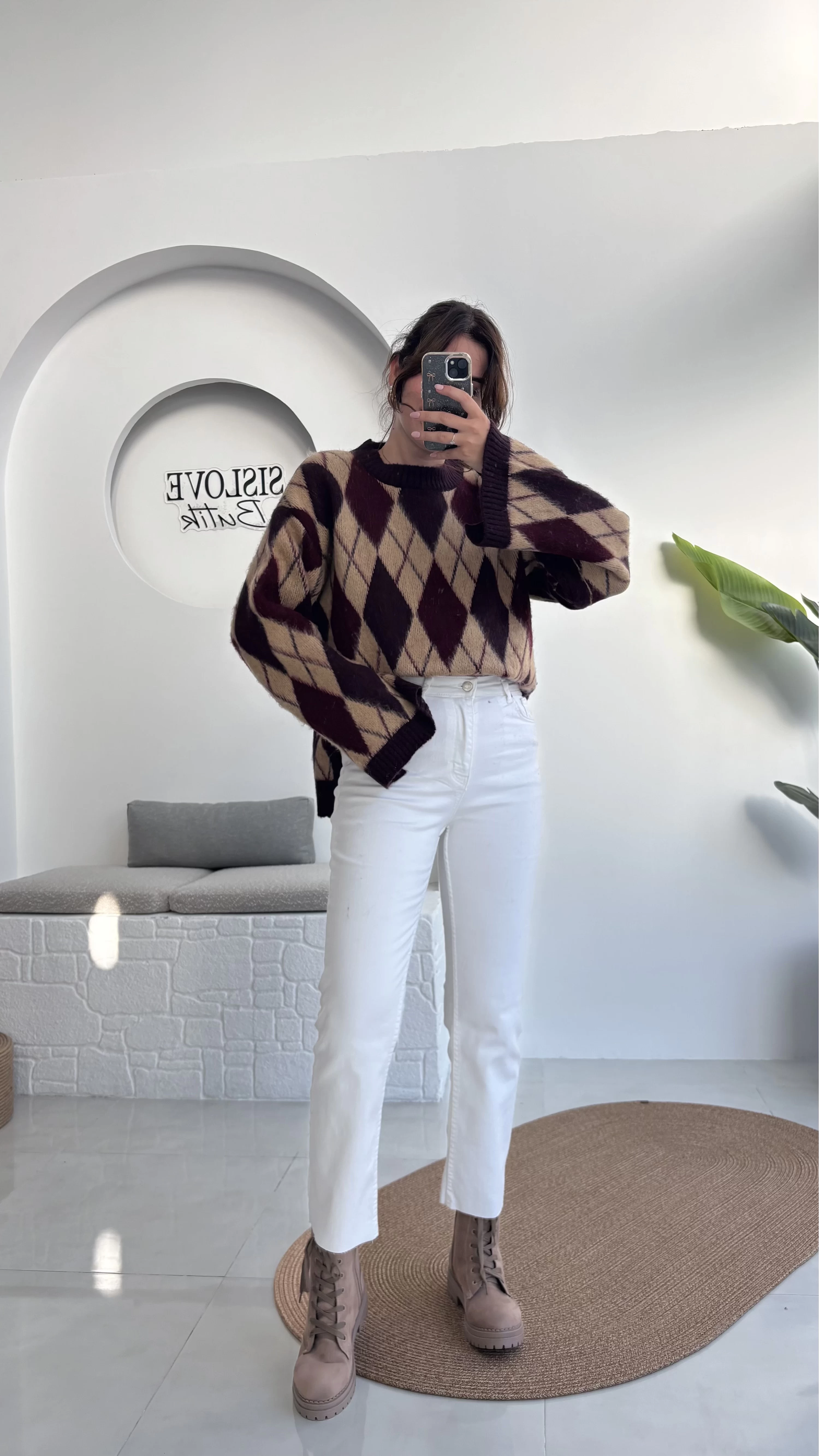 Zr Meyla Beyaz Rengi Slim Fit Jean (NO:5)