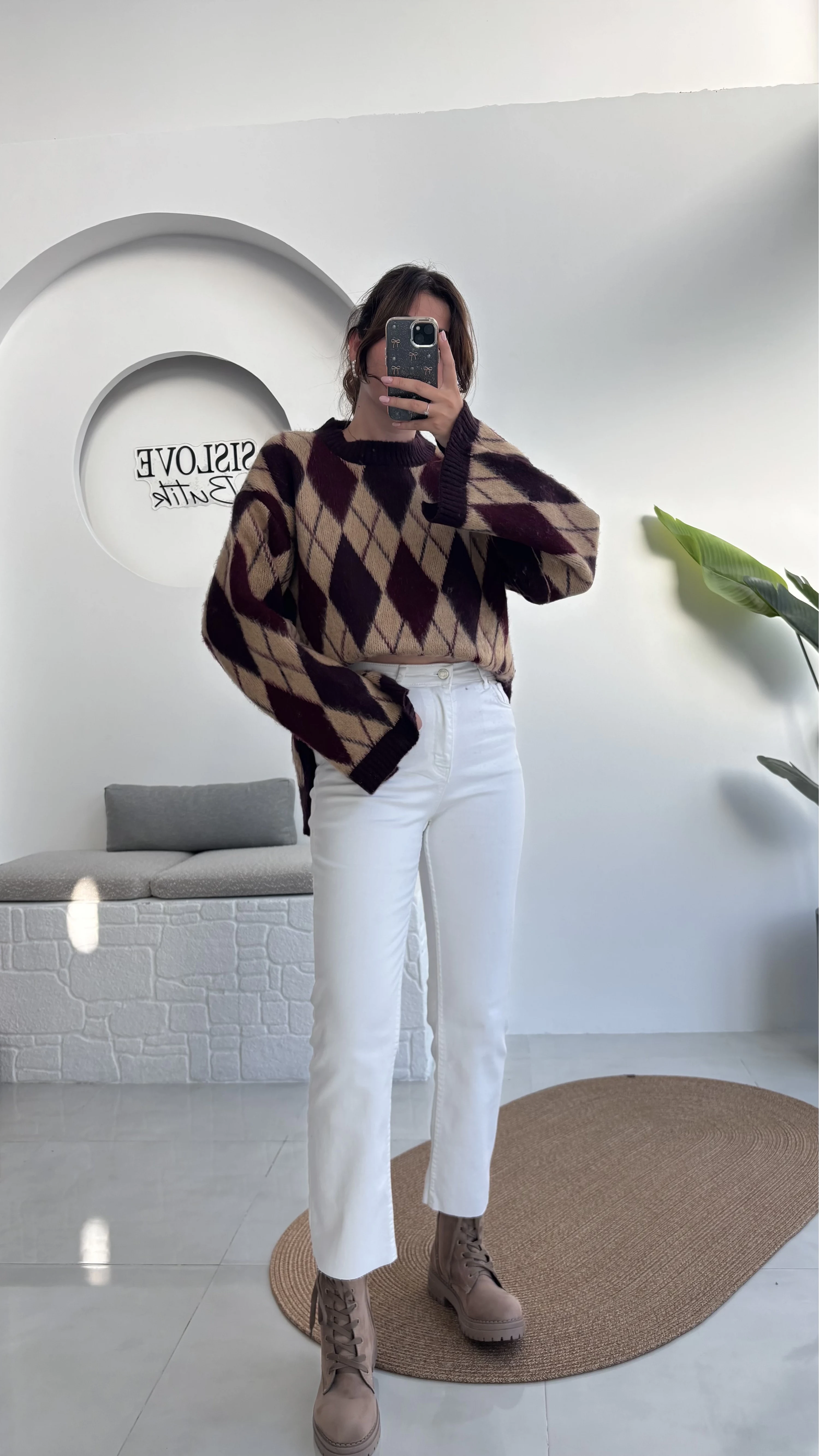 Zr Meyla Beyaz Rengi Slim Fit Jean (NO:5)