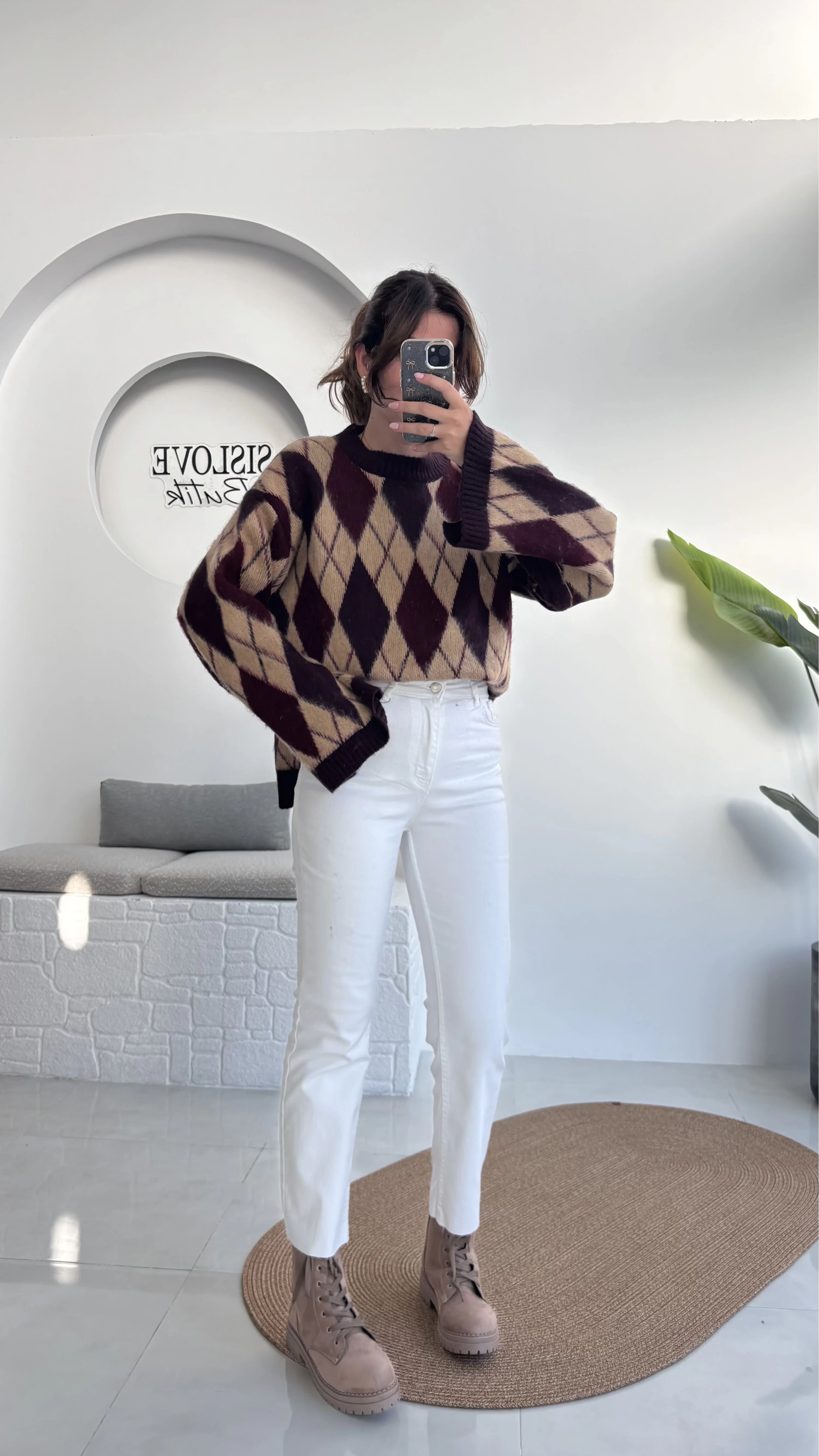 Zr Meyla Beyaz Rengi Slim Fit Jean (NO:5)