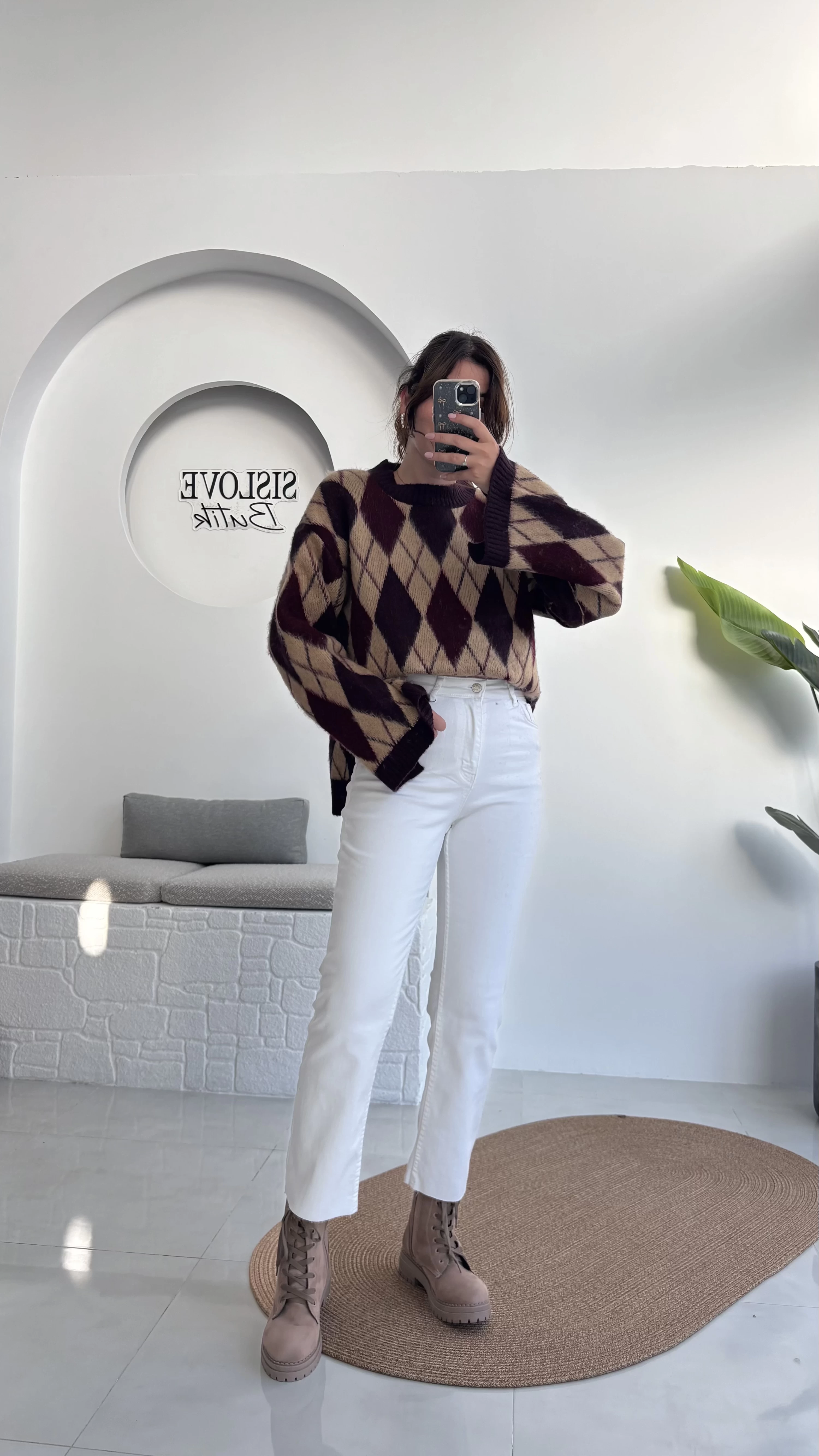 Zr Meyla Beyaz Rengi Slim Fit Jean (NO:5)