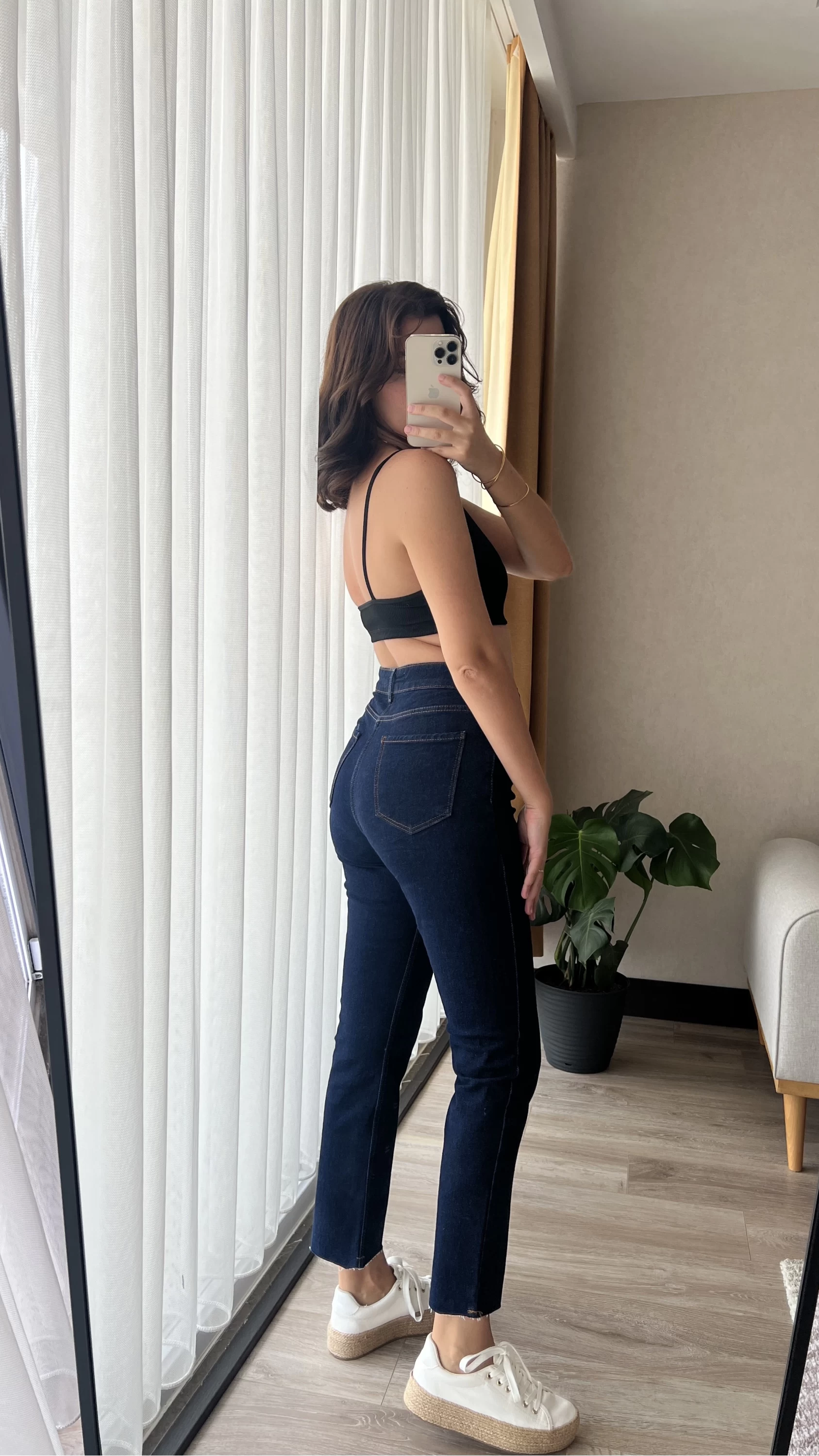 Zr Meyla Koyu Lacivert Slim Fit Jean