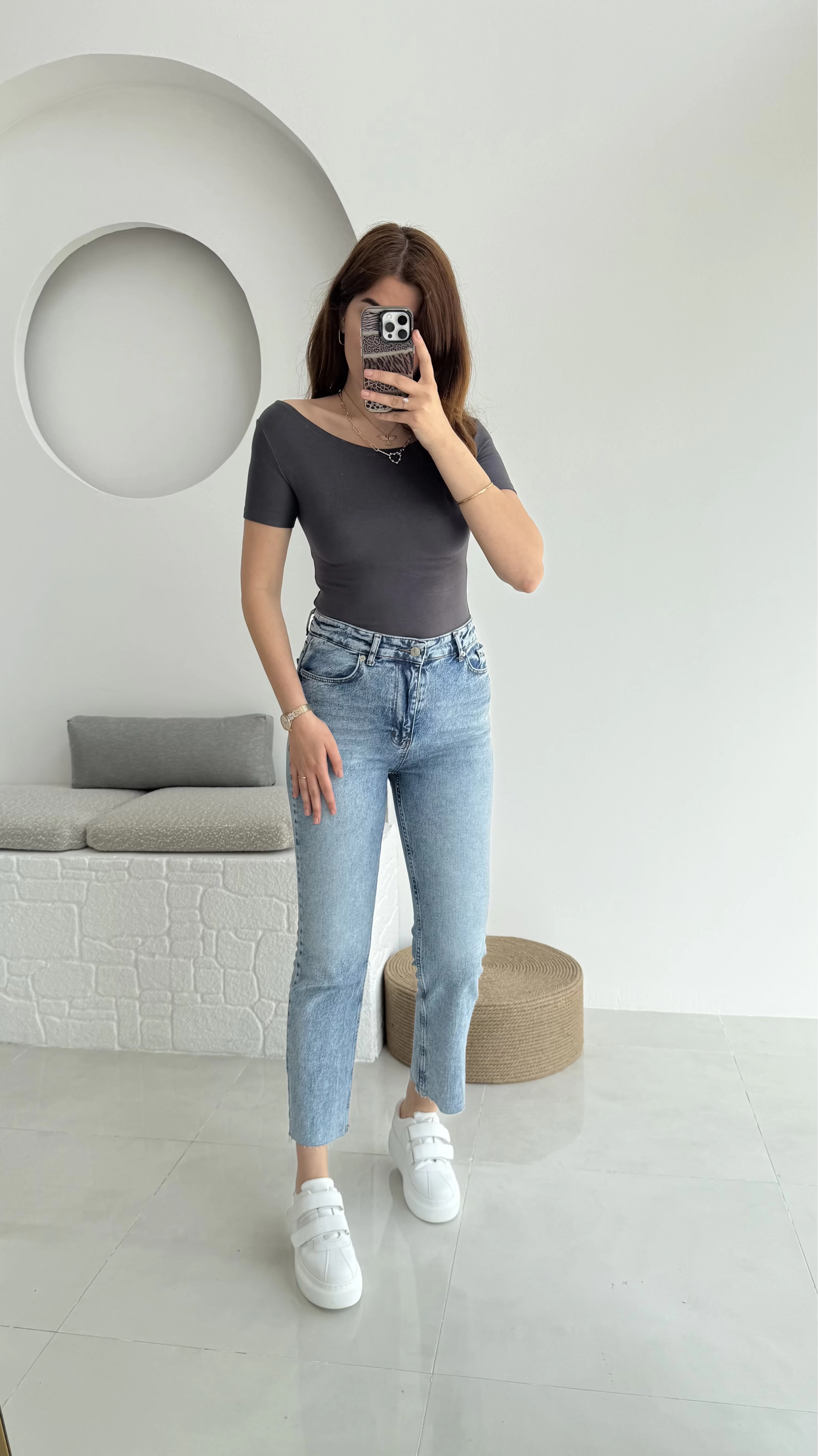 Zr Meyla Mavi Tonları Slim Fit Jean (NO:8)