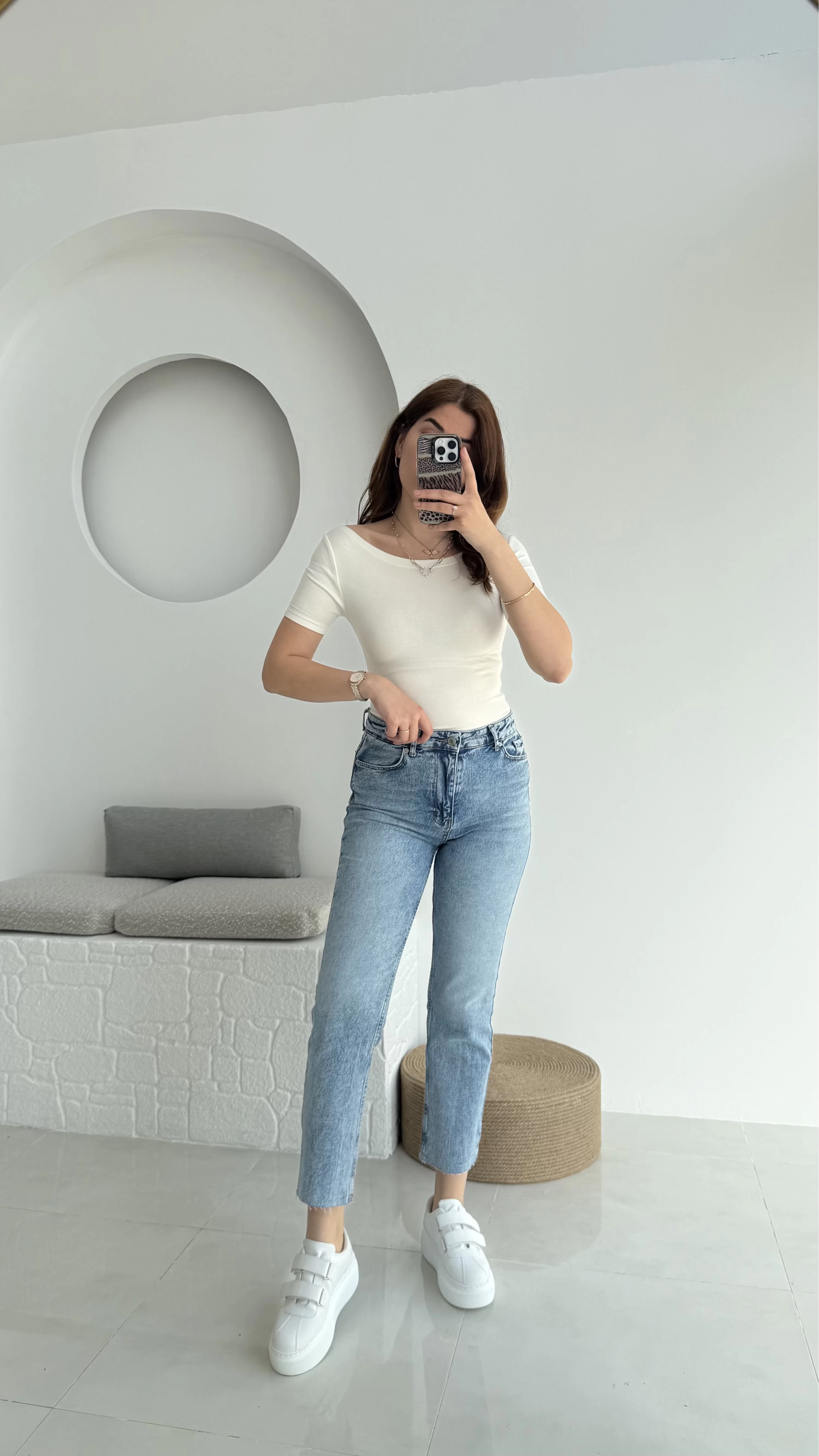 Zr Meyla Mavi Tonları Slim Fit Jean (NO:8)