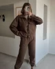 Acı Kahve Rengi Ceket Takım