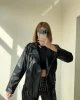 Deri Biker Ceket