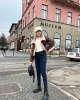 Yüksek Bel Skinny Dark Blue Jean