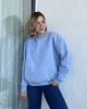 Bebe Mavisi İçi Polarlı Sweat
