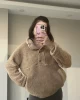 Jayla Kahve Peluş Sweat