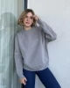 Koyu Gri İçi Polarlı Sweat