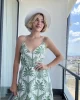 Lady Keten Mint Elbise
