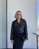 Love Zımbalı Deri Ceket