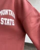 Montana 3 İplik Şardonlu Vişne Sweat