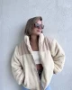 Oversize Peluş Mont