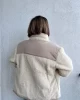 Oversize Peluş Mont
