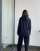 Oys Lacivert Premium Model Modal Kumaş Sweat Takım