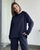 Oys Lacivert Premium Model Modal Kumaş Sweat Takım