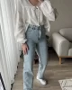 Straight Jeans Mavi