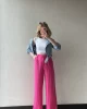 Tensel Pembe Pantolon