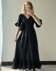 Vintage Keten Elbise