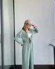 Yazlık Mint Ayrobin Gömlek Takım