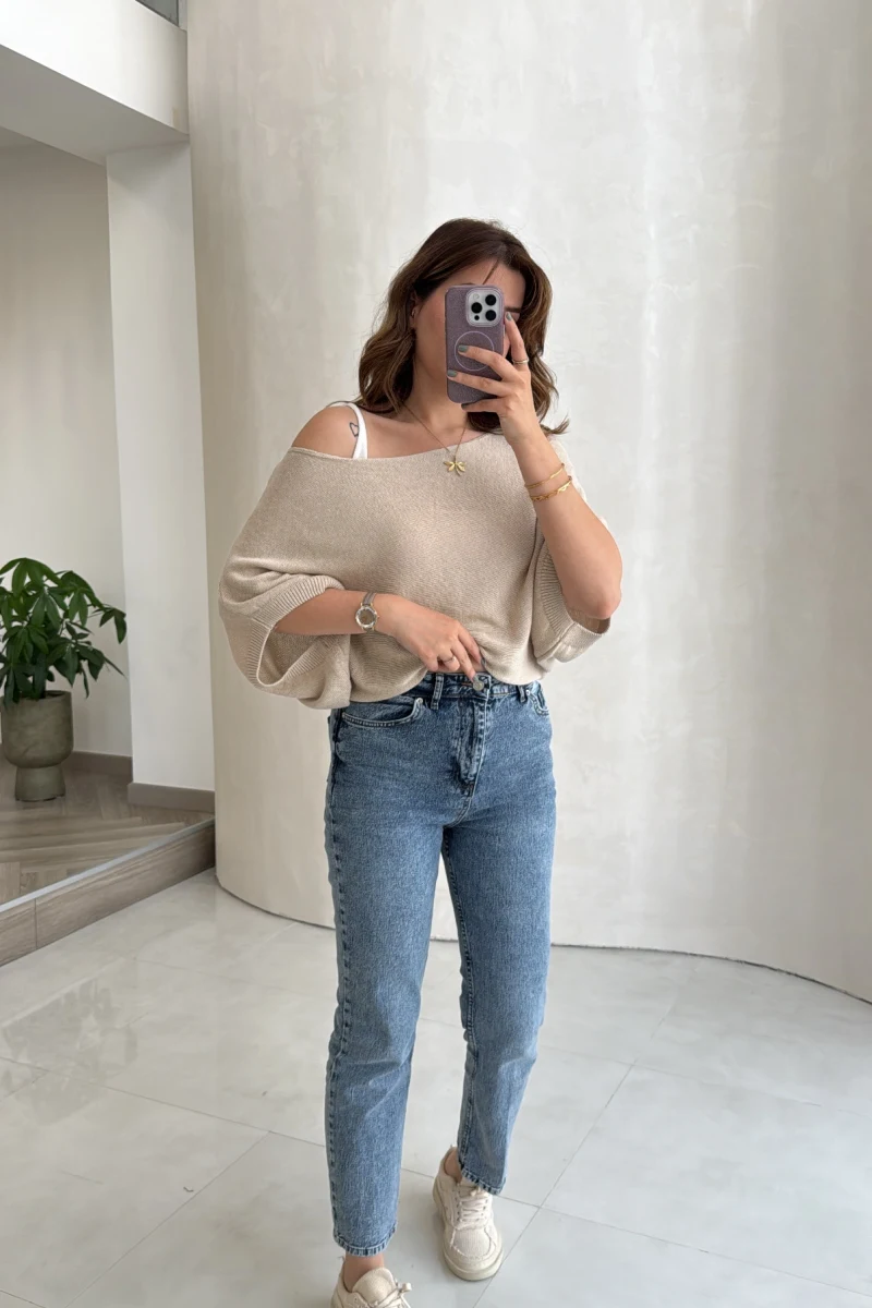 Callista Straight Leg Mavi Jean Pantolon - Kod: 1658