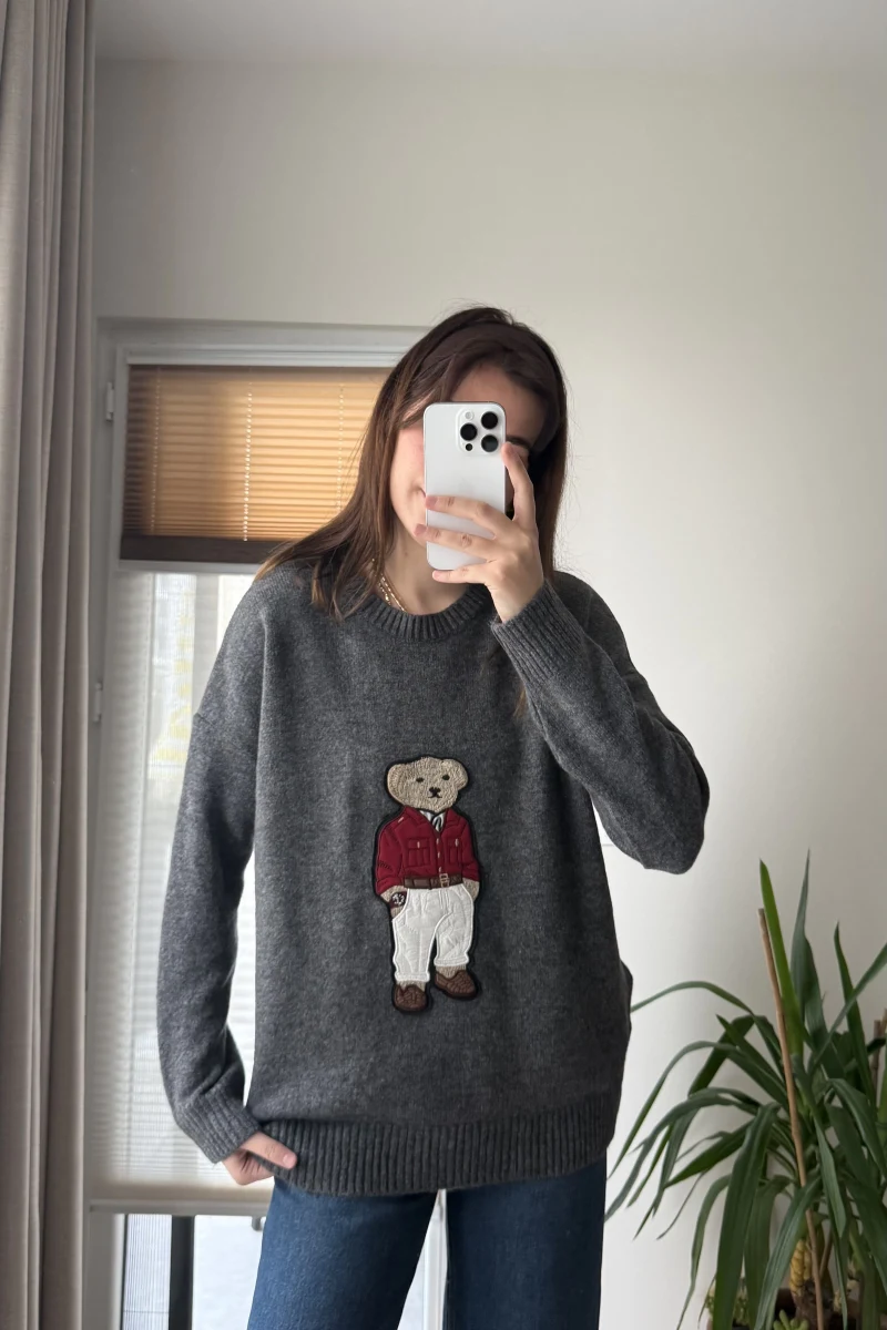 Ayıcıklı Kazak Antrasit