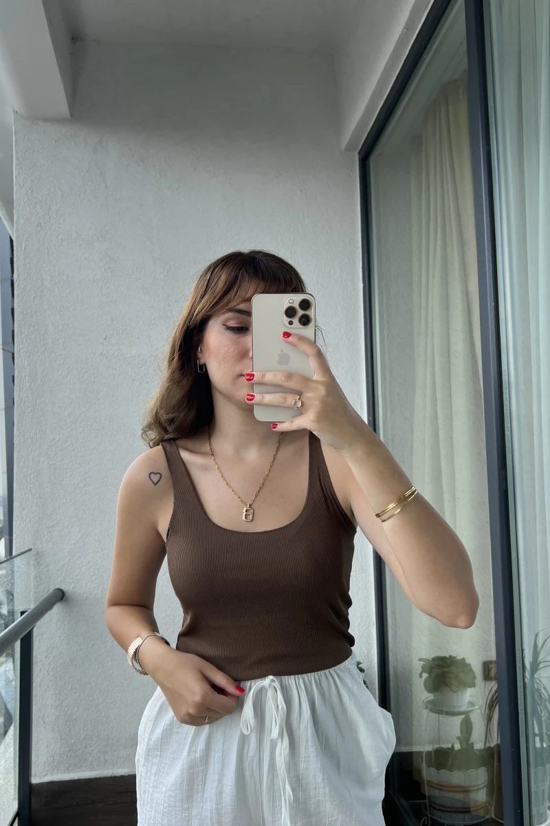 Basic Fitili Body Acı Kahve