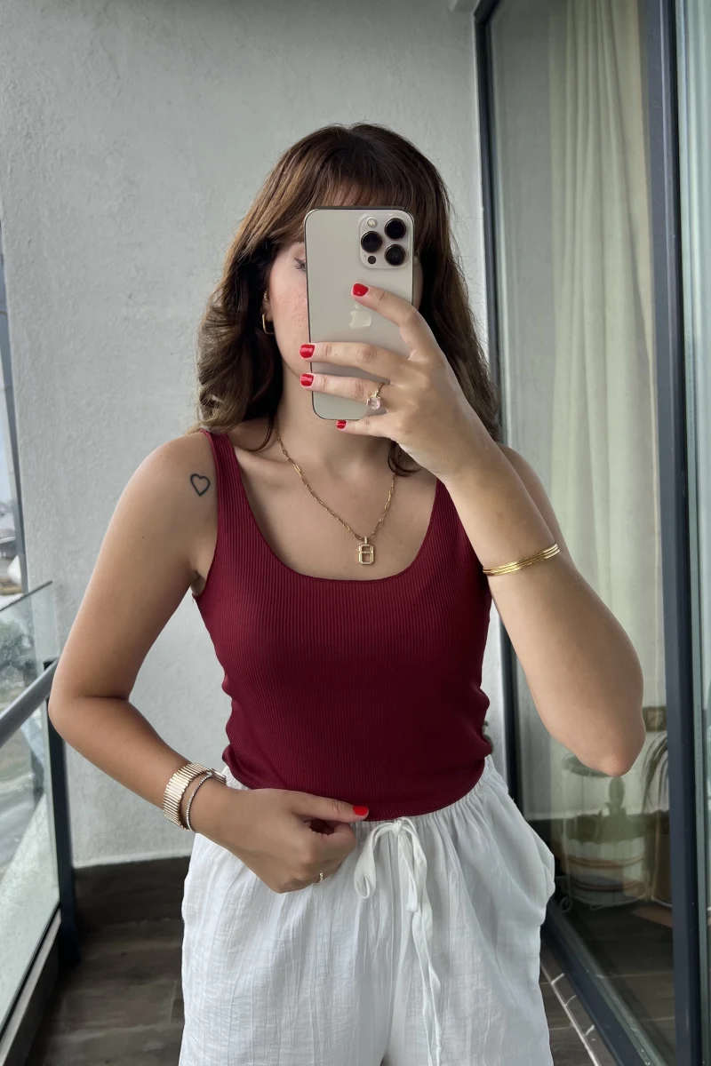 Basic Fitili Body Bordo