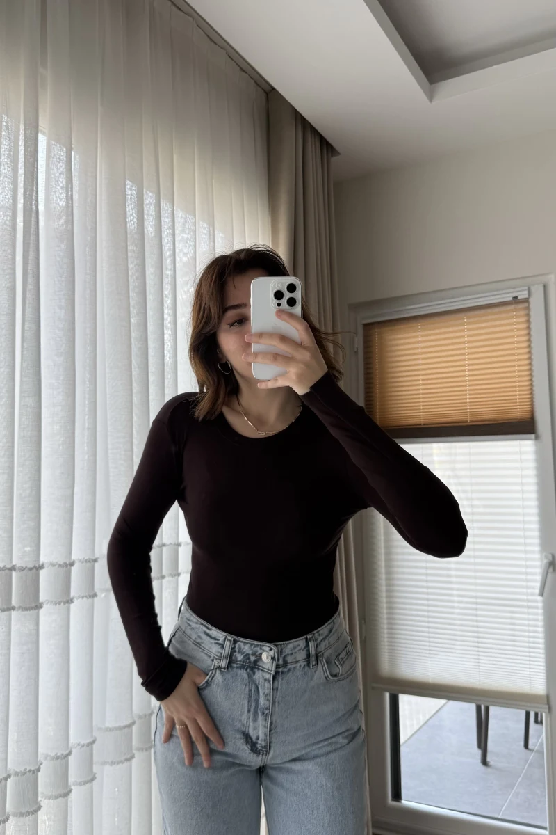 Basic Oys Body Acı Kahve