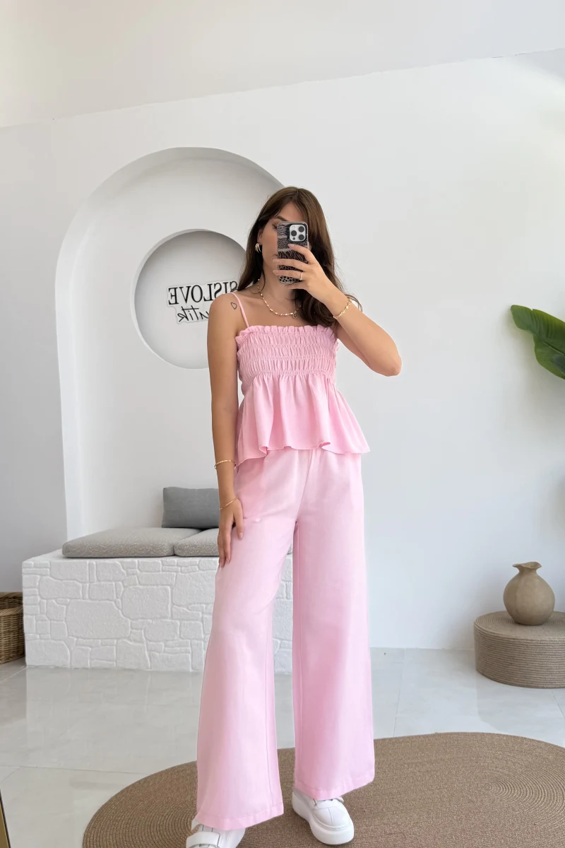 Berry Gipeli Takım - Pembe