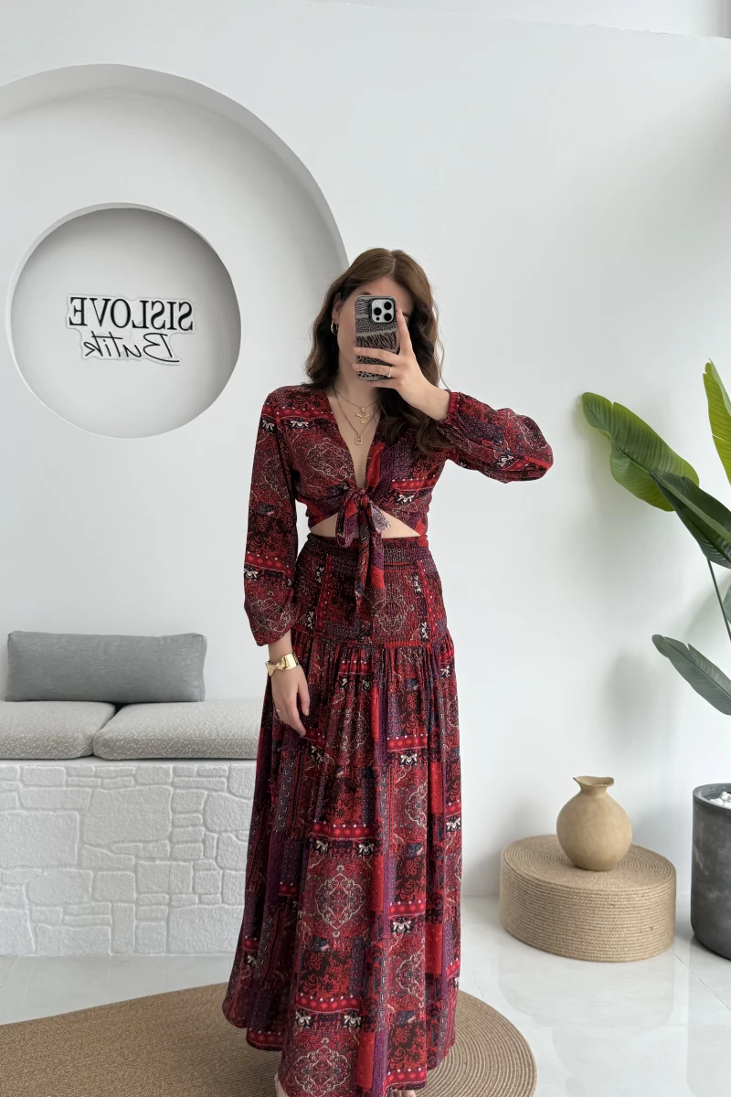 Besti Etekli Takım Kırmızı