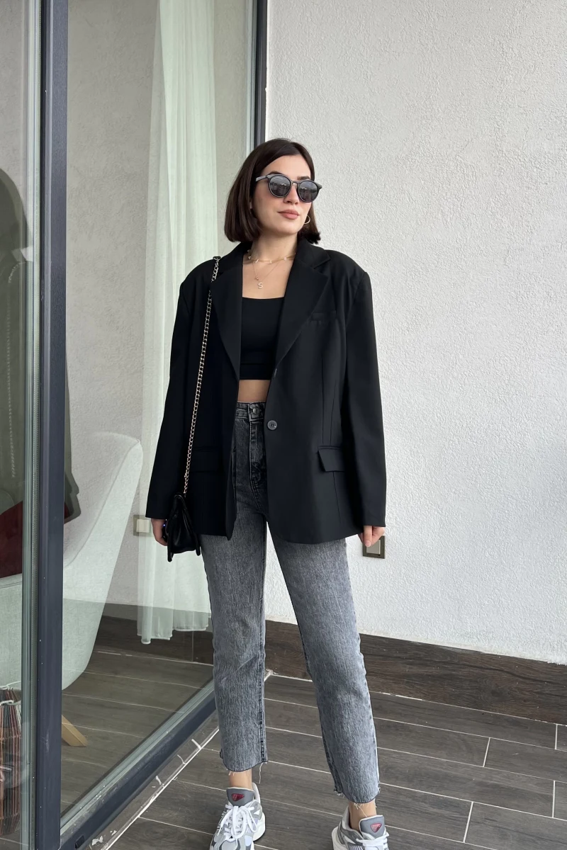 Blazer Siyah Ceket
