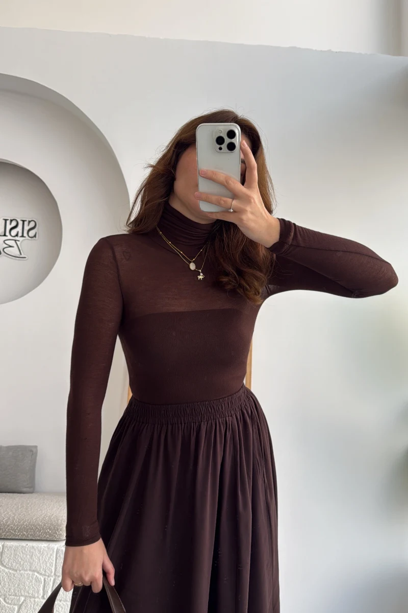 Boğazlı Transparan - Acı Kahve