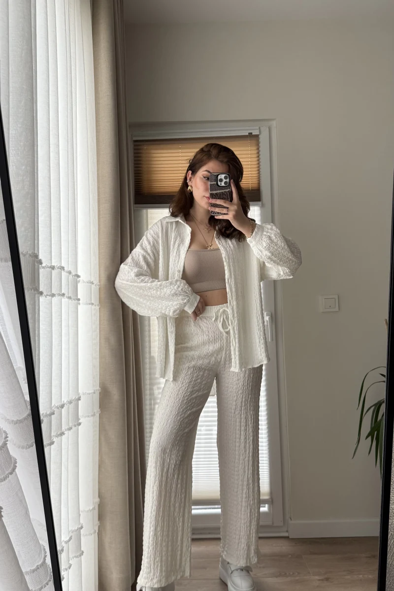 Bürümcük Takım Beyaz - 6012