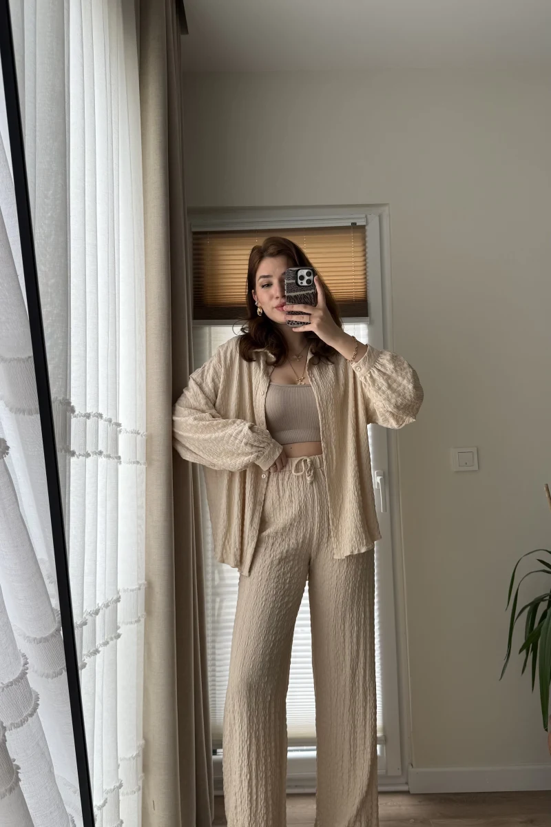 Bürümcük Takım Krem - 6012