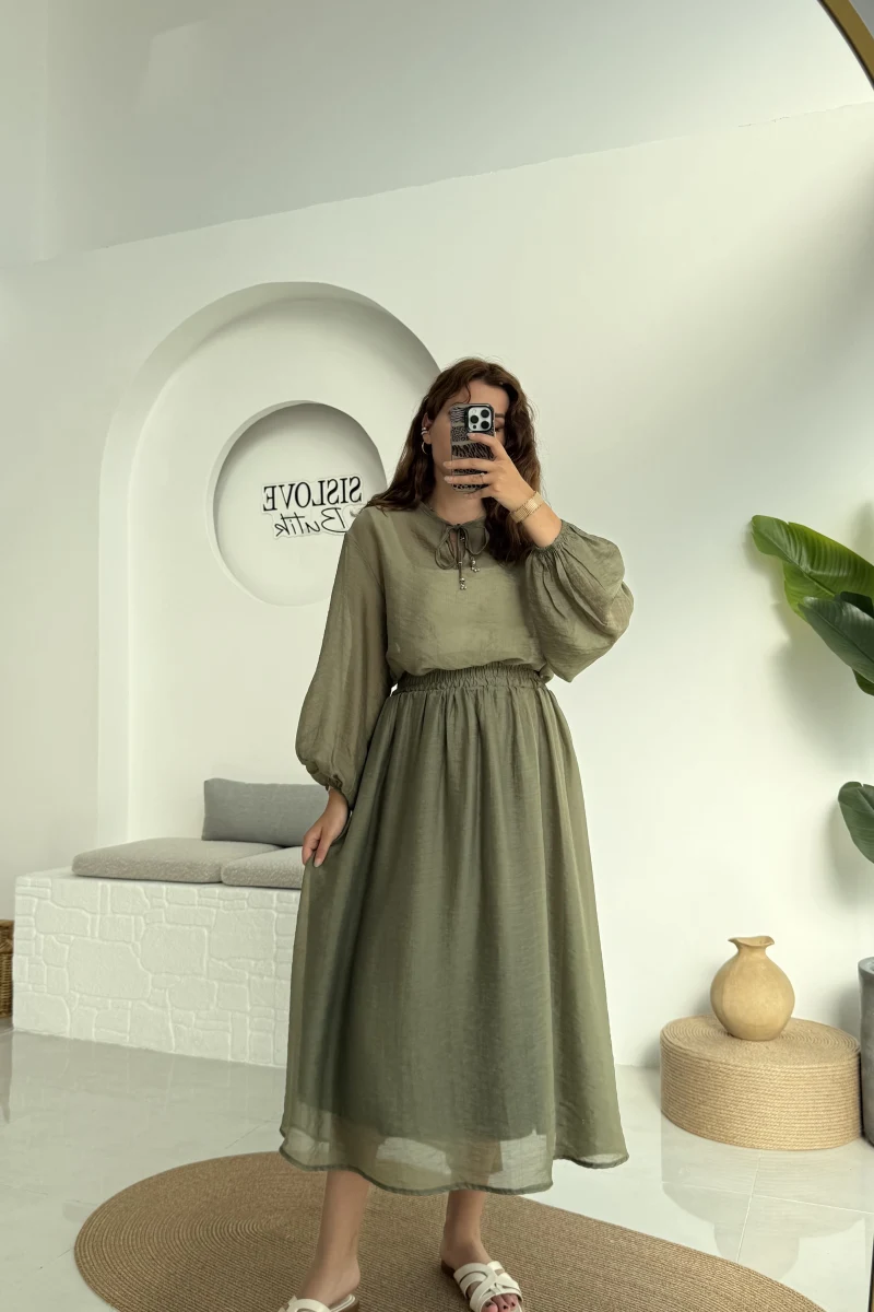 CRUSH Etek Takım Haki