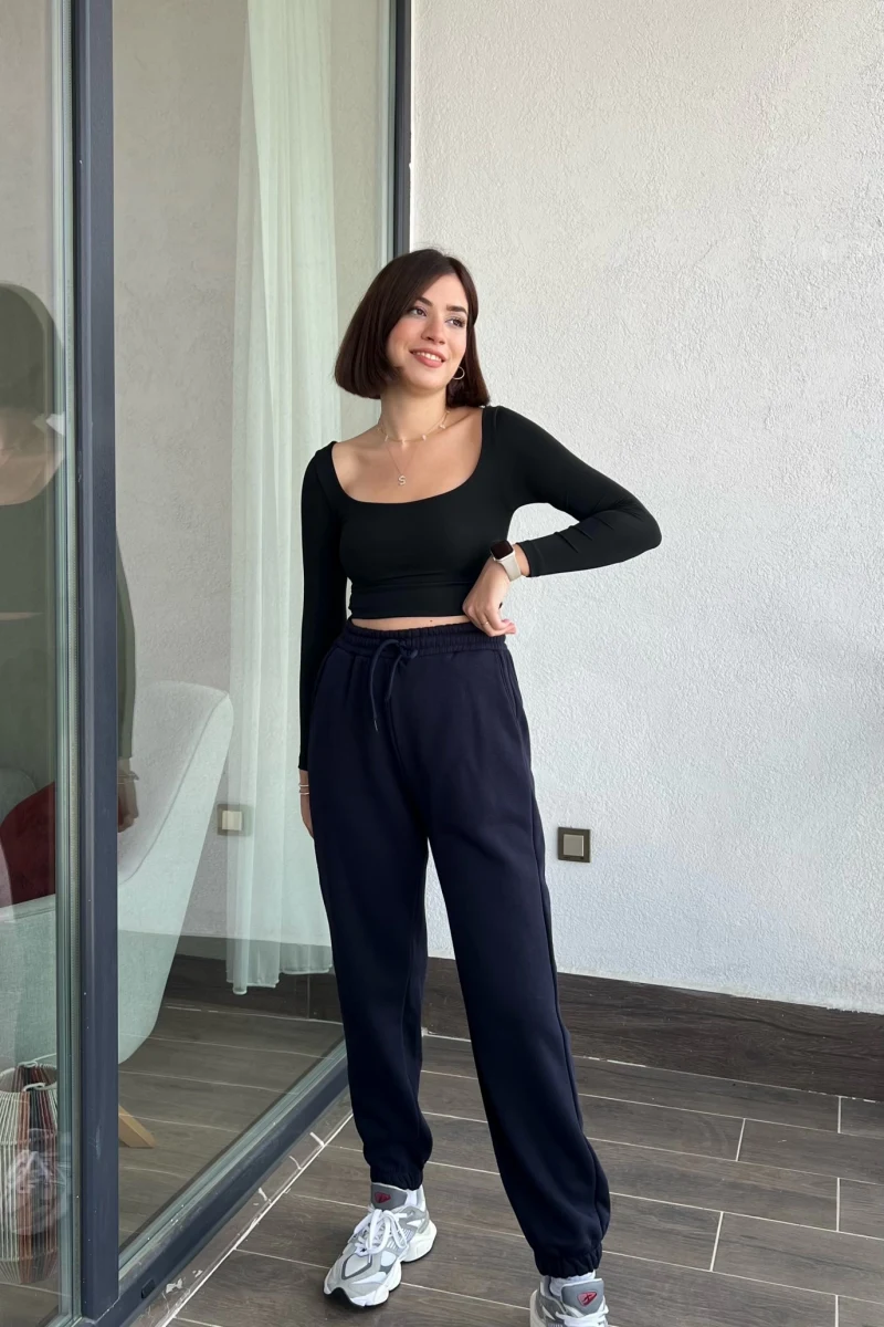 Flowe Lacivert Eşofman Altı