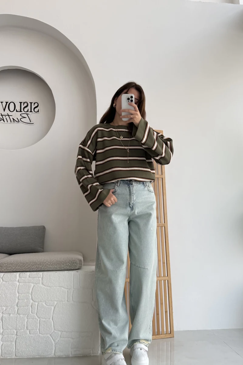 Girls Baggy Pantolon Jean Kod: 25251