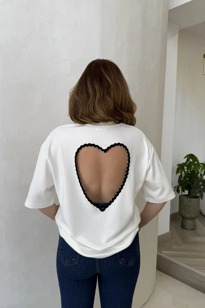Kalpli T-Shirt - Siyah - Kod: 1113