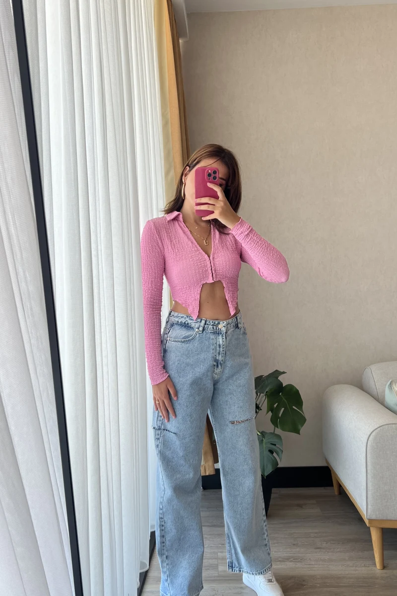 Liam Mavi Yırtık Jean