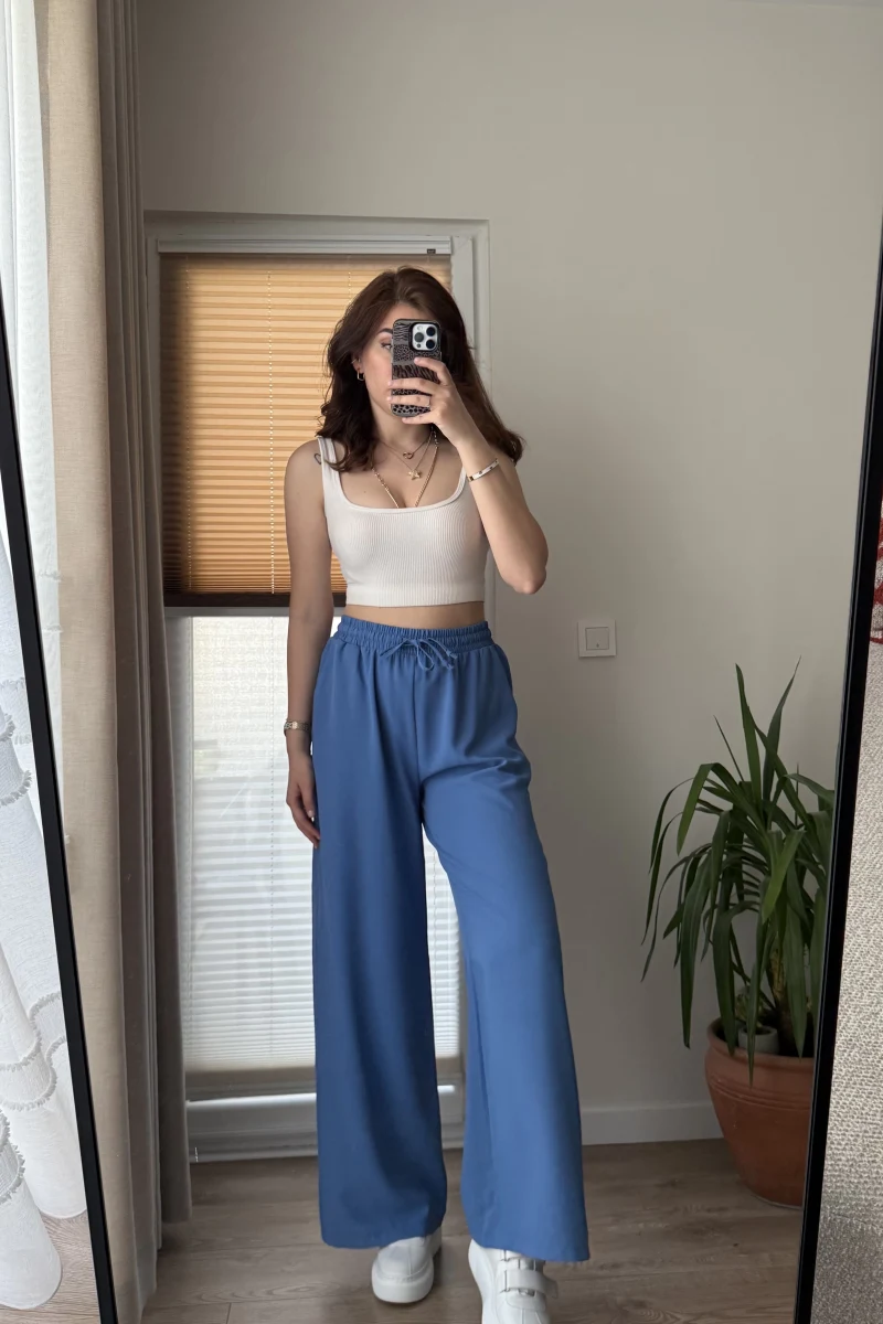 Mavi Tensel Pantolon