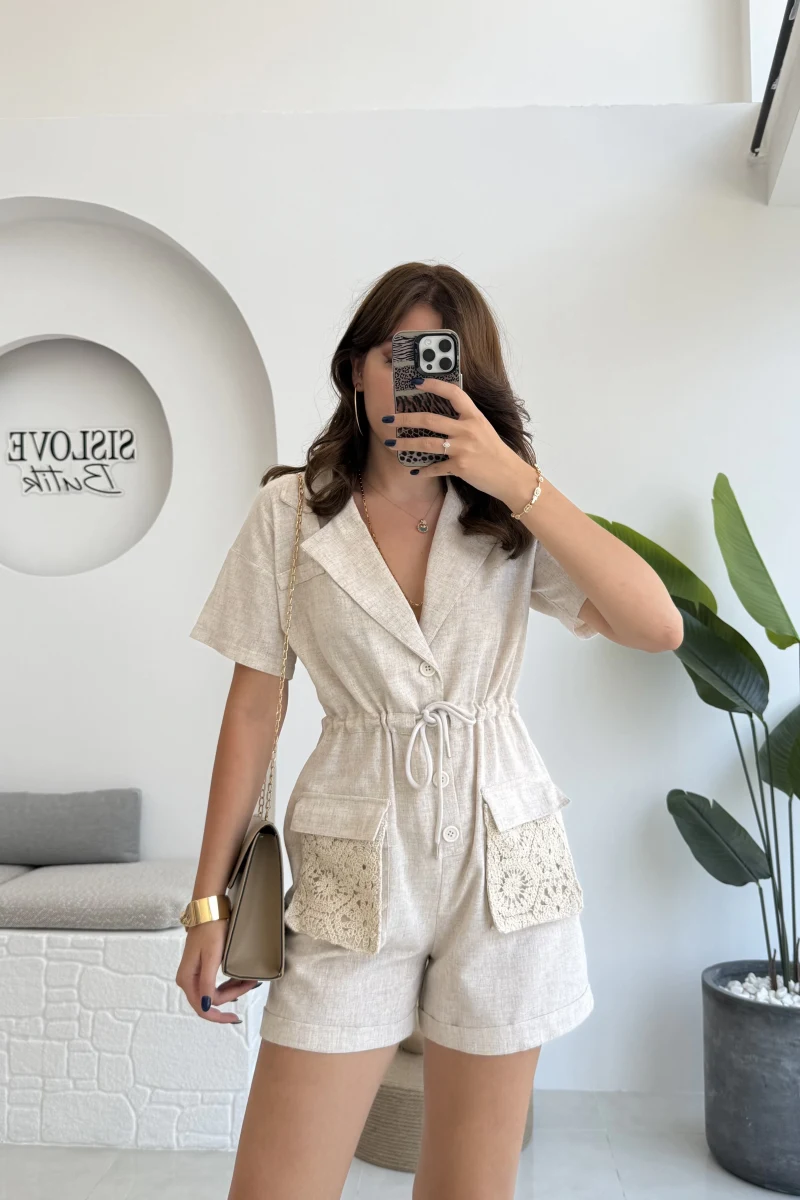 Molly Keten Tulum - 7001