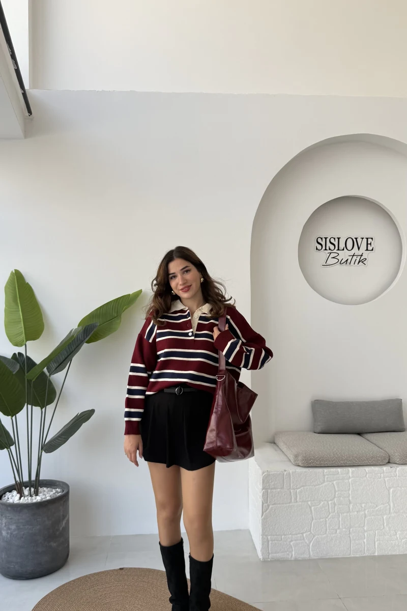 Nathalie Kemerli Şort Etek - Siyah - Kod: 5023