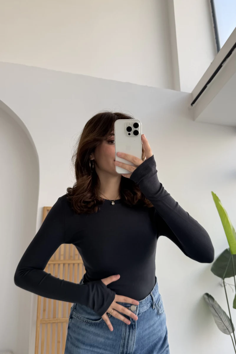 Oys Füme Parmak Geçmeli Body